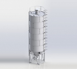 Силос цемента сборный СЦС-156